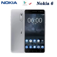 smartphone nokia 6 smartphone celular mobile phone android 7 0 octa core 5 5 16 0 mp fingerprint refurbished