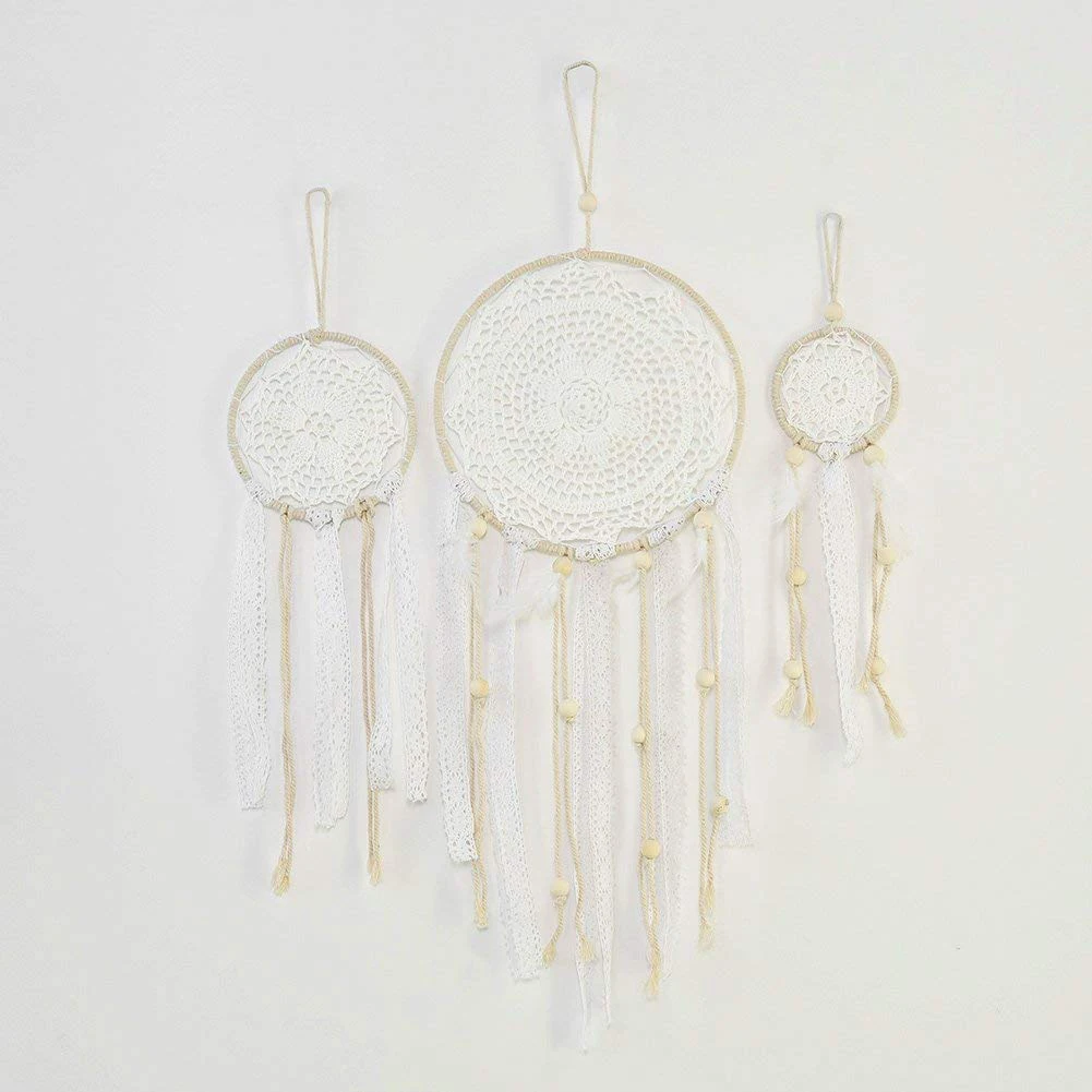 Dream Catchers 3 PCS Boho Wedding Party Favor Fall Decor New Year Gift Baby Shower Birthday Bedroom Wall Ornaments Car Hang | Дом и сад