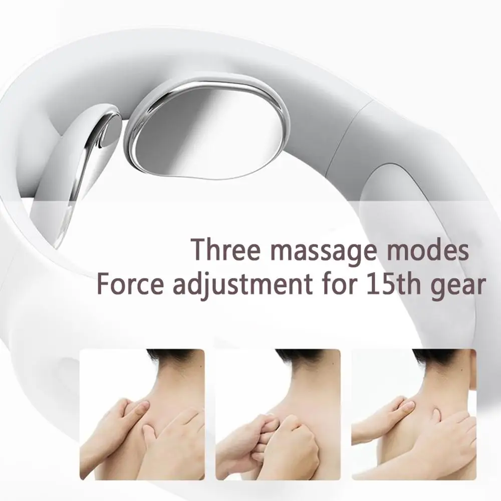 

USB Intelligent Remote Control Back Neck Massager Heating Pain Relief Health Care Relaxation Shoulder Massage Instrument/