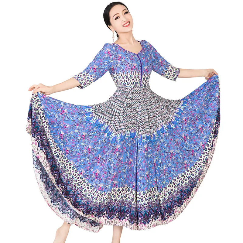 Новинка 2020 повседневная одежда из Индии сари Анны для женщин костюм танца живота