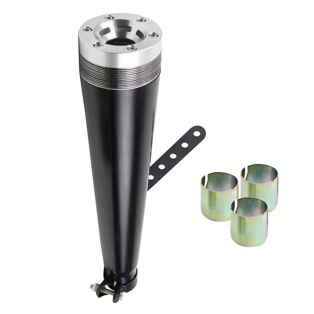 

Motorcycle Slip on Exhaust Pipe Universal 1.78" Inlet Exhaust Pipe Retro Style for Harley
