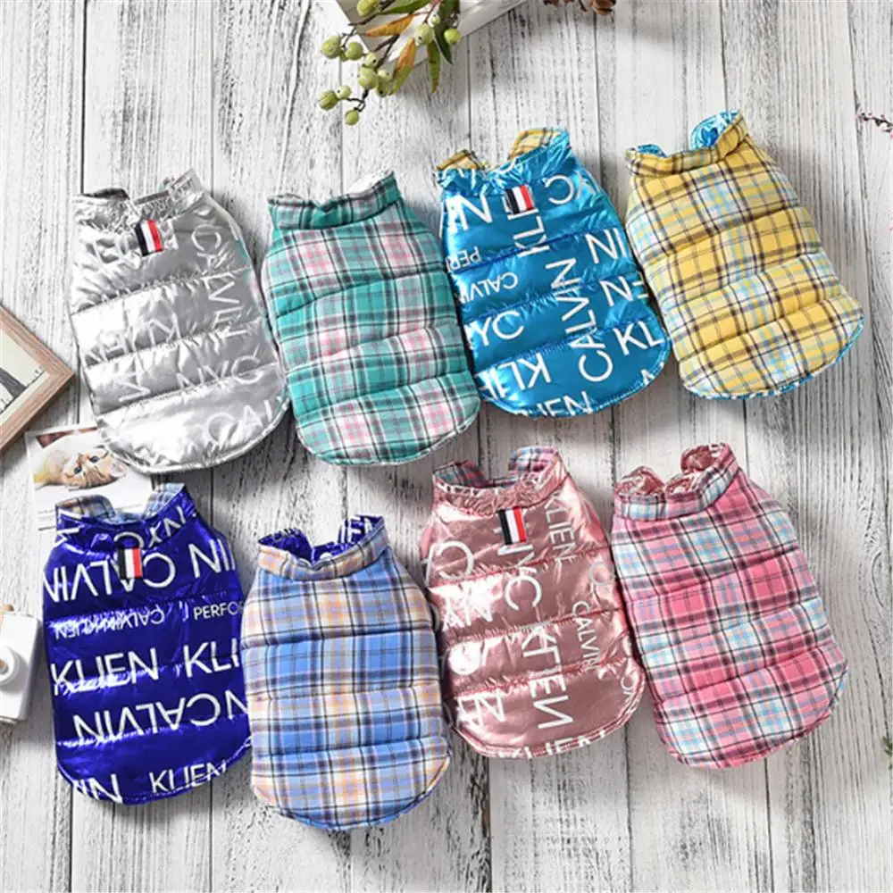 2019 зимняя одежда для домашних животных очень теплая куртка плотное хлопковое