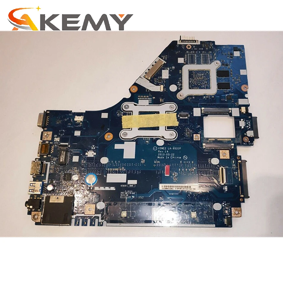 Материнская плата ноутбука для ACER Aspire E1-572G i7-4510U Notebook Mainboard LA-9531P SR1EB 216-0841027 DDR3