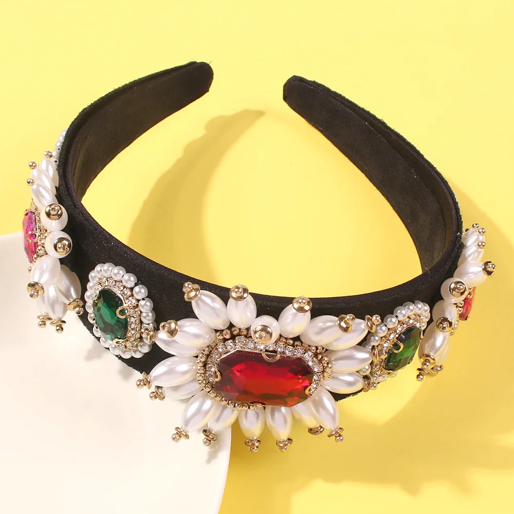 Женская повязка на голову в виде короны тиара с обручем для волос свадебные