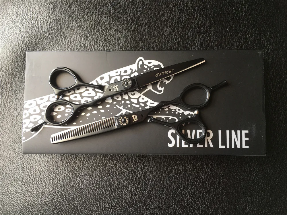 Высококачественные Профессиональные парикмахерские ножницы черный цвет