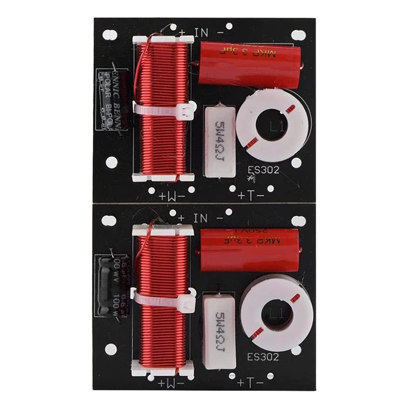 2 шт. 400 Вт Динамик делитель частоты варианта единицы Hi-Fi Soundshelf кроссовер фильтры