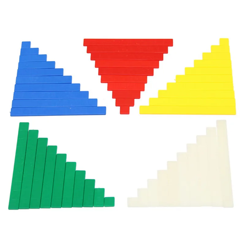 

New Plastic Montessori Arithmetic Rulers Early Educational Baby Math Learning Counting Mathematic Ruler Toy For Preschool