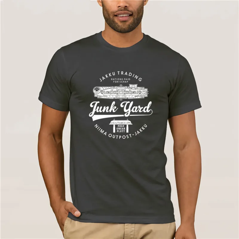 Jakku Junk Yard футболка вдохновленная Звездными войнами Пробуждение силы Новая модная