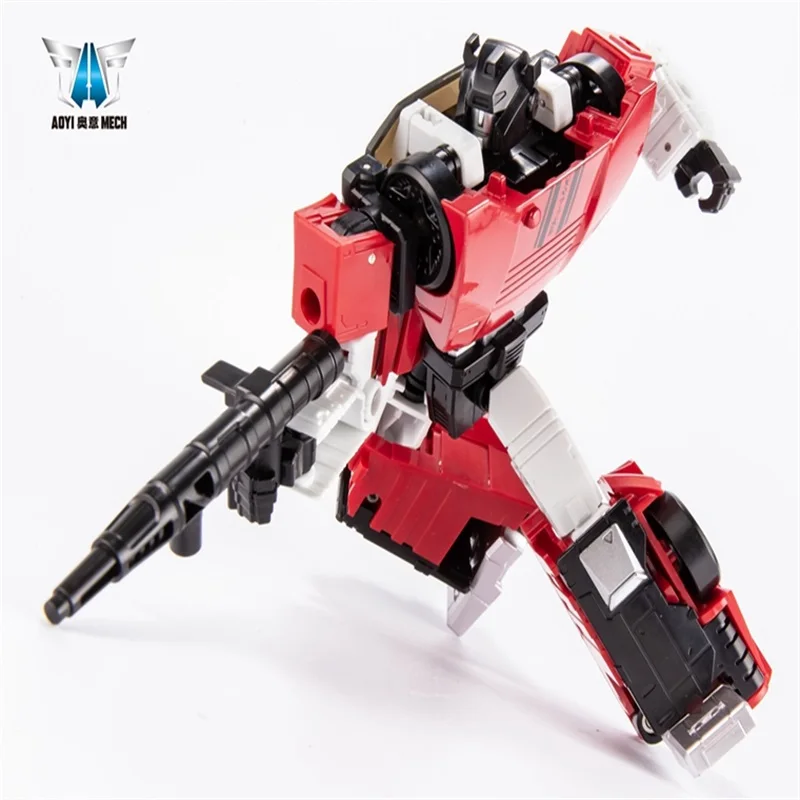 Трансформер BMB круглая вытирающаяся красная фигурка с оповещением | Игрушки и