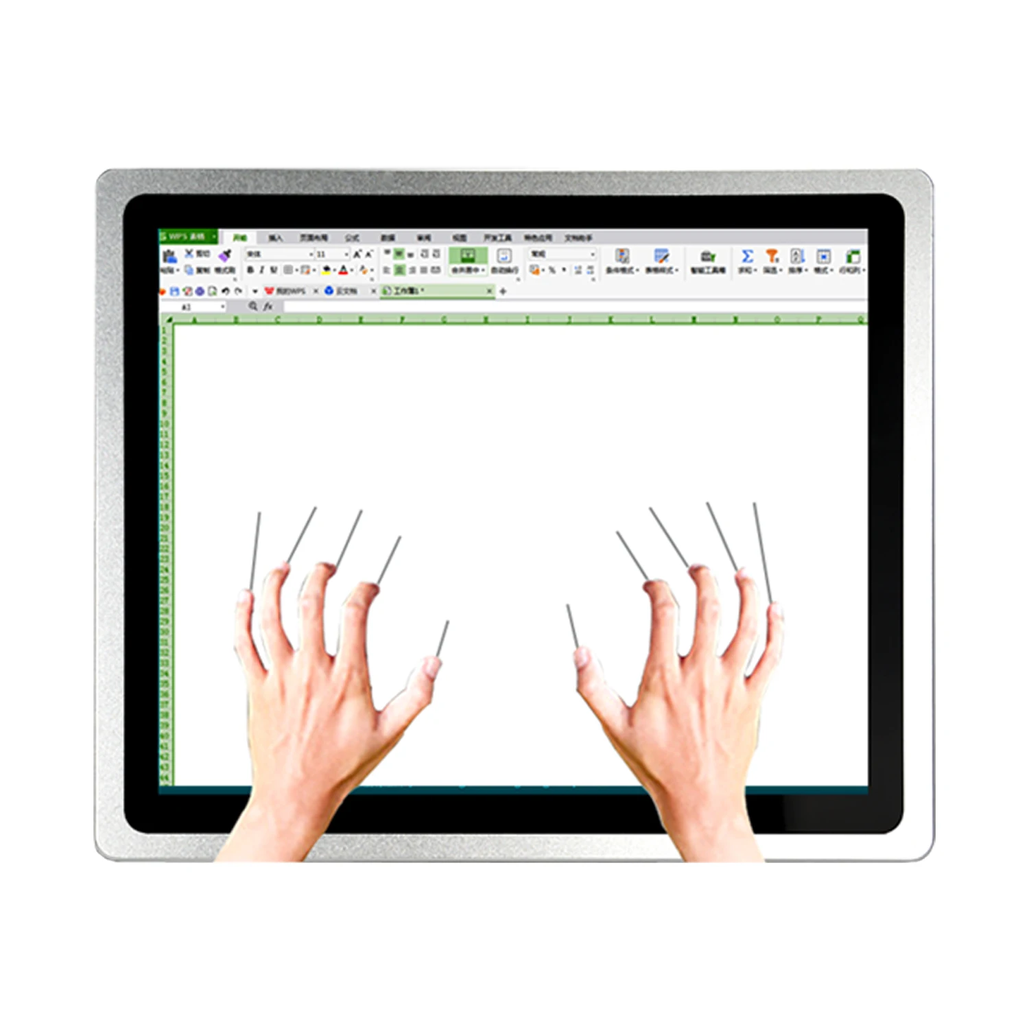 10.4 Industrial computer monitor 10 Inch Capacitive Touch Screen 1024768 With VGADVIHDMIUSB Interface Mini PC screen