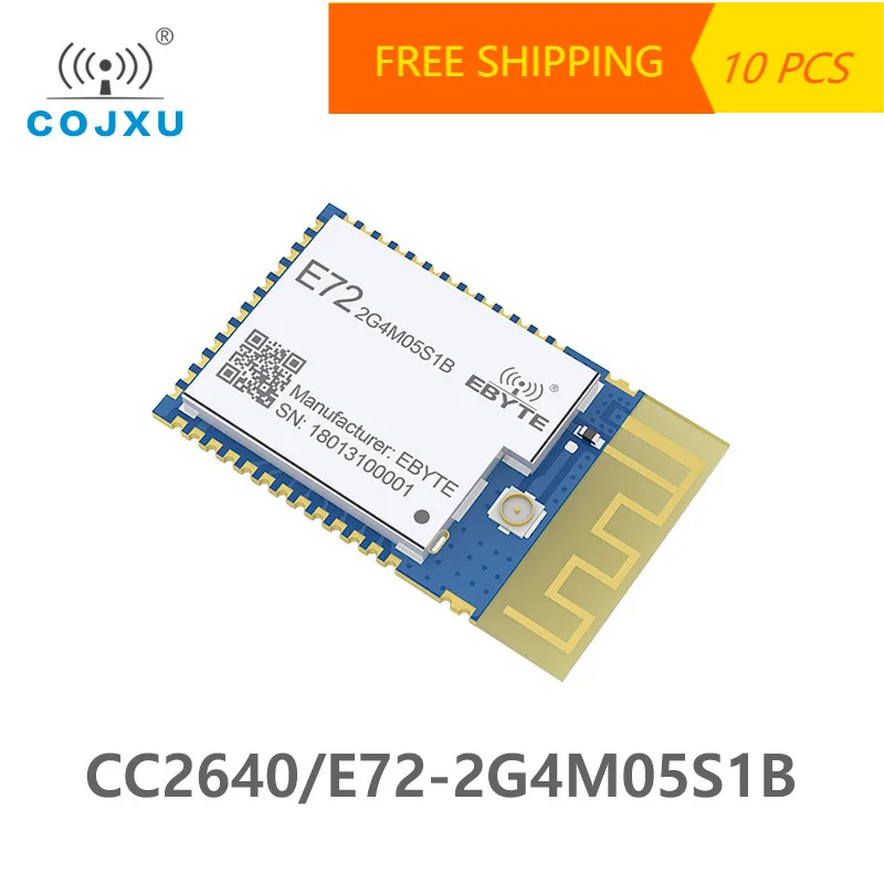 10 шт. CC2640 2 4 ГГц Ibeacon cojxu rf модуль Bluetooth BLE4.2 беспроводной передатчик и приемник |
