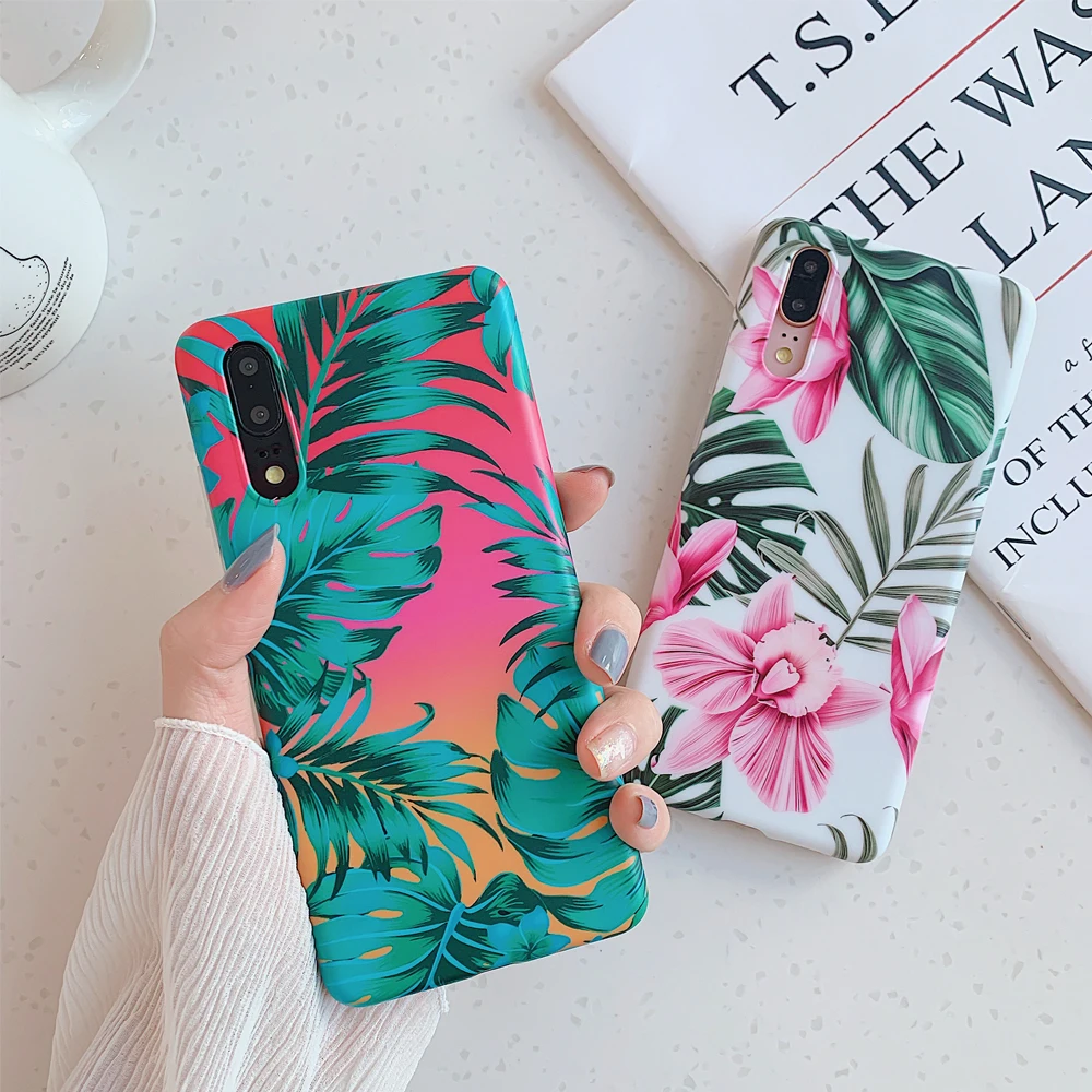 Чехол для iPhone XS Max XR 6 6S 7 8 Plus X в стиле ретро с цветочным рисунком мягкая задняя