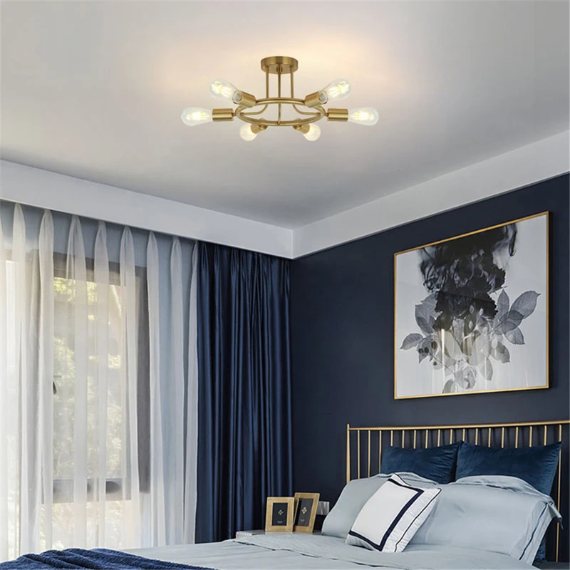 Современный светодиодный потолочный светильник для низкого потолка круглая