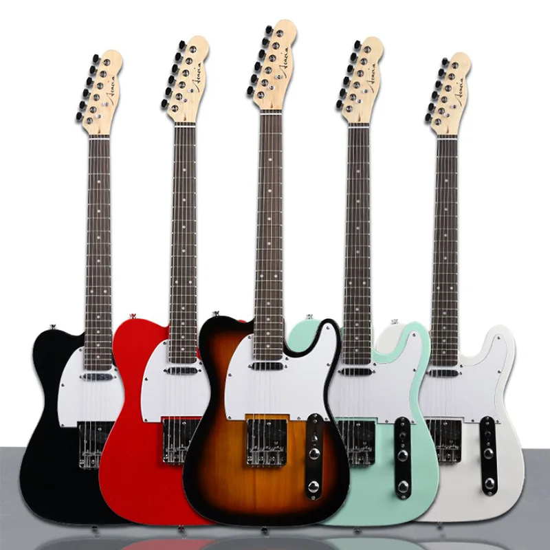 

Комплект электрической гитары из розового дерева, твердый корпус, бас, электрическая гитара, акустический пикап Baixo Eletrico, музыкальные инстр...