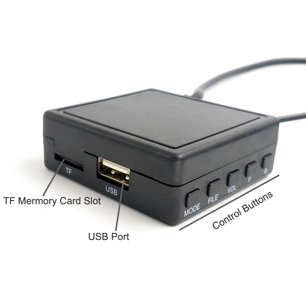 Автомобильный радиоприемник Biurlink AUX аудиовход беспроводной Bluetooth микрофон