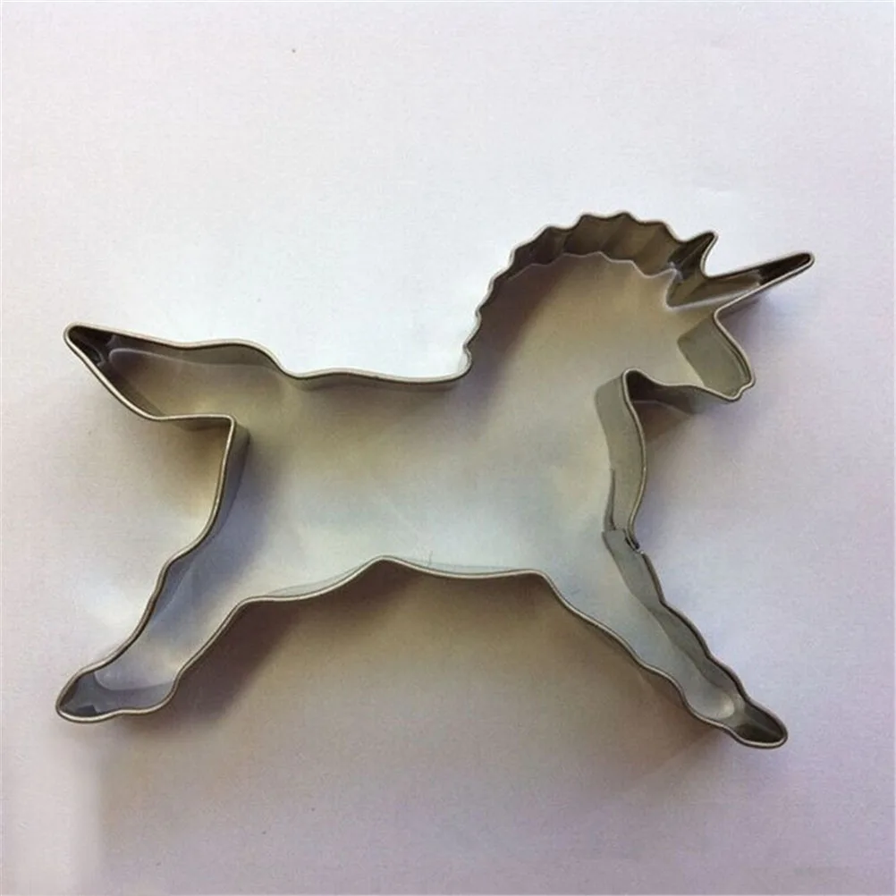 

Unicorn Horse Cookies Cutter Molds Cake Decorating Biscuit Pastry Baking Mould Cake Chocolate Fondant Soap Bread Mould Dessert