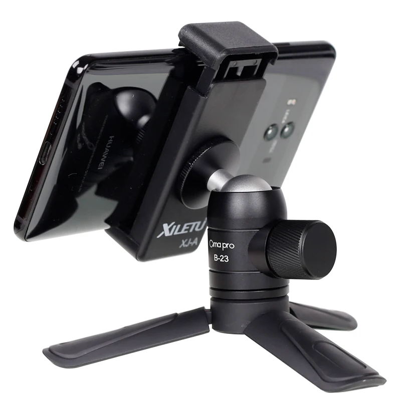 mini phone tripod tabletop smartphone mount clip holder stand w detachable ballhead for iphone x87 plus huawei xiaomi free global shipping