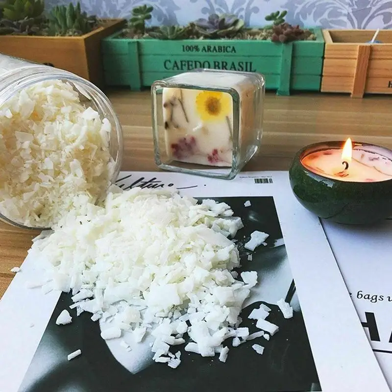 200 г чистый полиэтиленовый воск соевый для свечи 52 градуса Цельсия изготовление