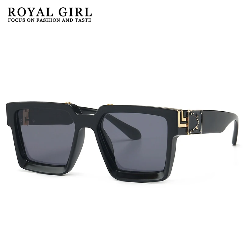 Солнцезащитные очки унисекс в металлической оправе с пластиковой оправой |