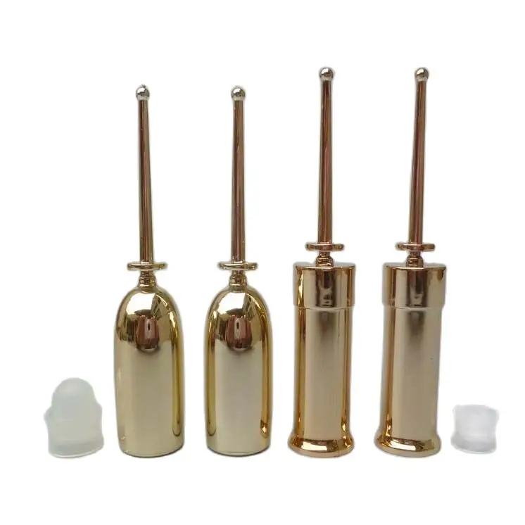 2 мл 3 Золотая безвоздушная бутылка для лосьона/эмульсии/сыворотки