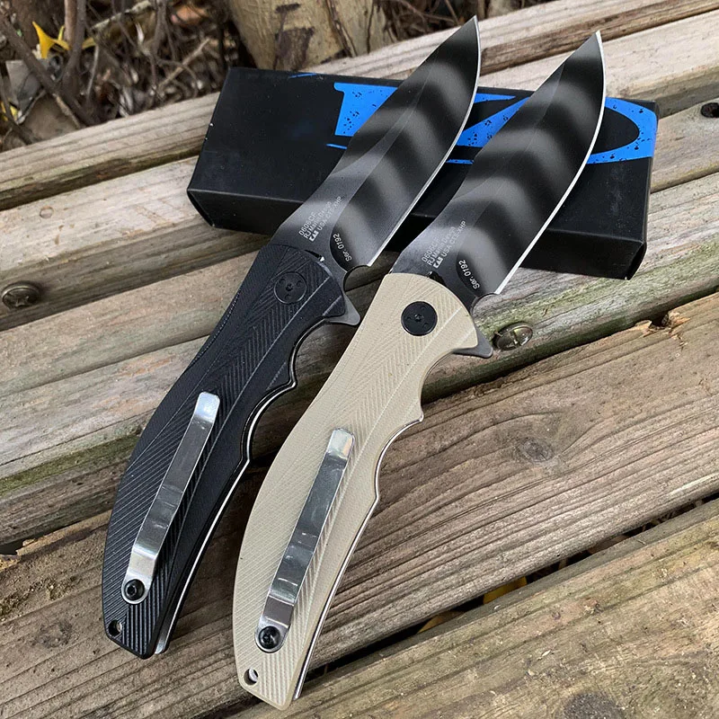 Складной нож ZT 0606 Ручка G10 9CR14MOV быстрооткрывающийся Клинок с шарикоподшипником и