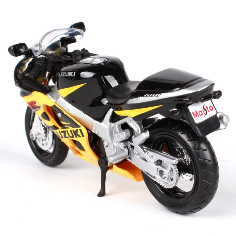 Весы Maisto для мотоциклов Suzuki GSX R600 1/18 1:18 модели с цифровым дисплеем подарок на день