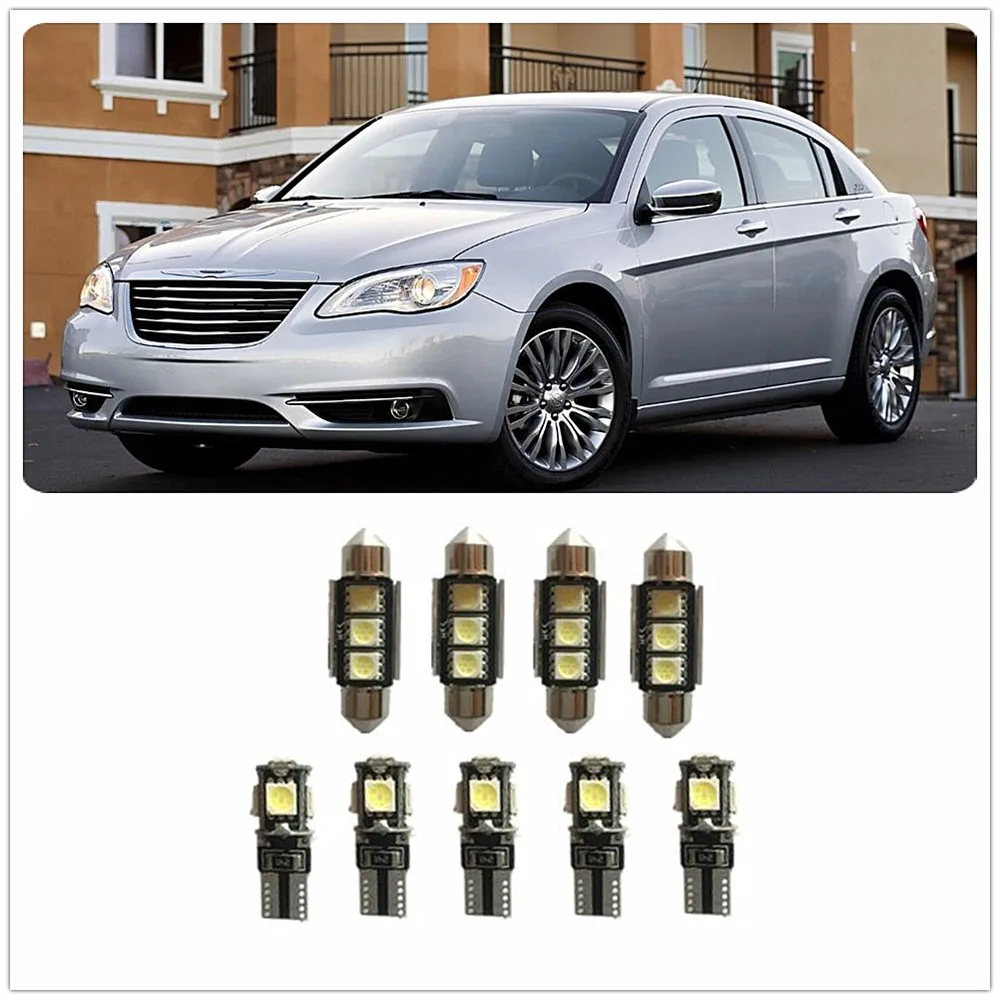 Комплект посылка ОГО светодиодного интерьера для Chrysler Dynasty Grand Voyager Imperial Intrepid LeBaron