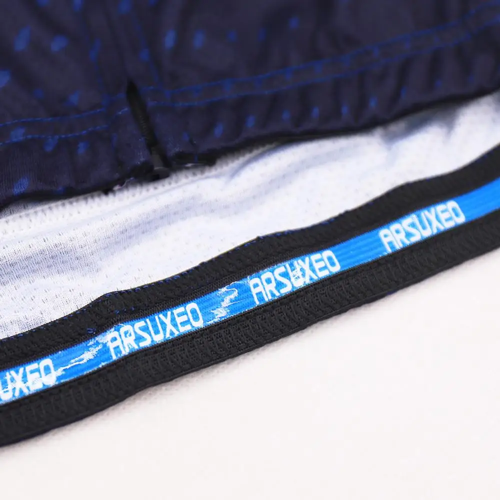 ARSUXEO мужские майки для велоспорта летняя одежда быстросохнущая велосипедная