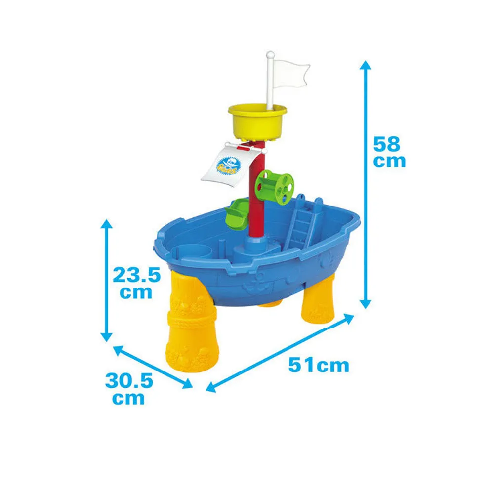 

1 Set Children Beach Table Sand Play Toys Set Sand & Water Table Outdoor Garden Sandbox Set Play Table Kids Summer Beach Toy