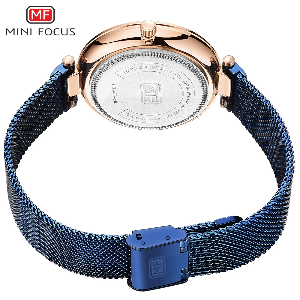 

MINIFOCUS Women Watches Top Brand Luxury Fashion Female Quartz Wrist Watch Ladies Clock Girl Relogio Feminino MF0234L.01