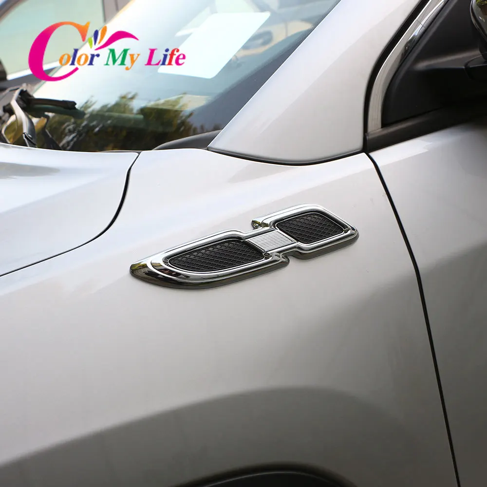 Цветные наклейки для автомобиля My Life 3d Vent Air Flow Fender крышки двигателя Chevrolet Cruze Opel