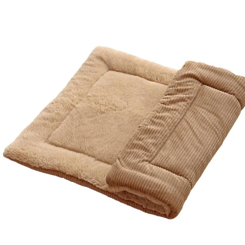 Мягкое одеяло для собаки флисовый коврик сна домашних питомцев теплая подушка