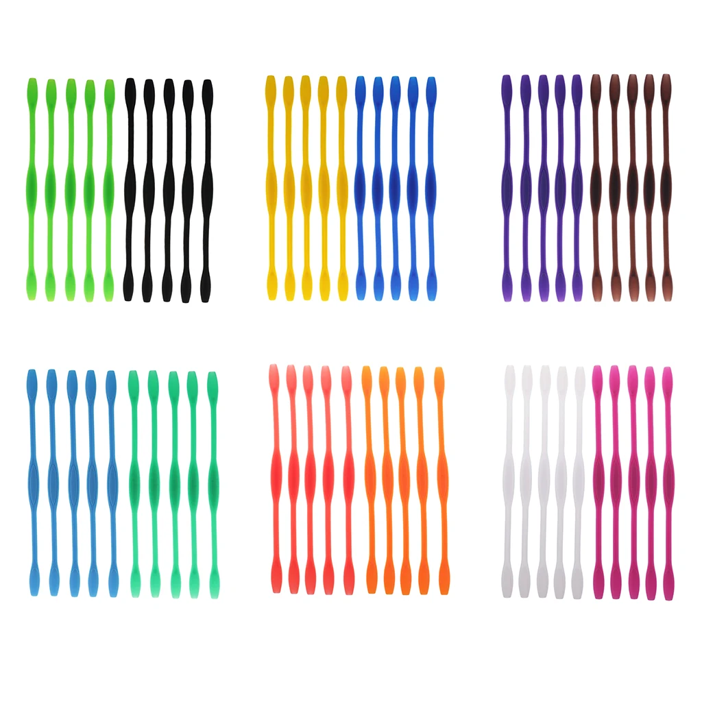 

10pcs/Lot Soft Silicone Eyeglasses Strap Sunglasses Sports Band Cord Holder