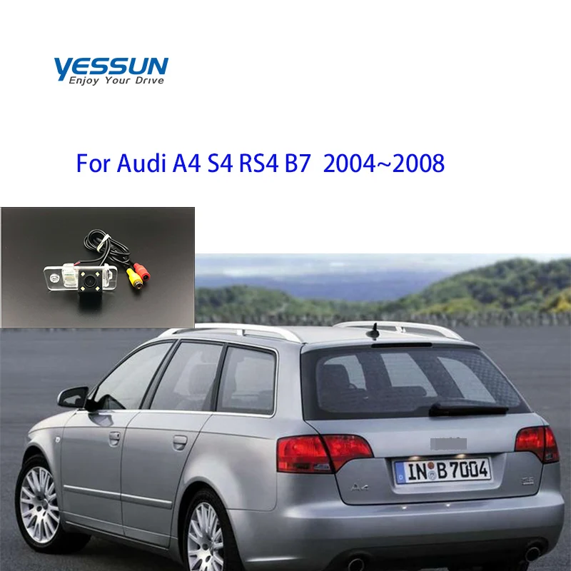 

Камера заднего вида для Audi A4, S4, RS4, B7, 2004, 2005, 2006, 2007, 2008