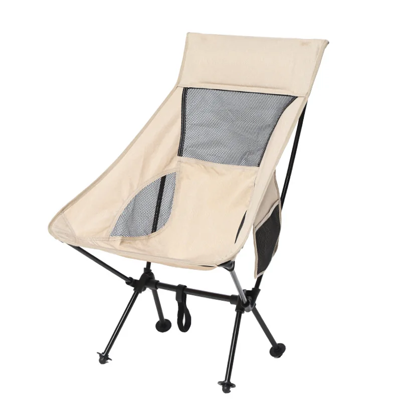 저렴한 야외 접이식 의자 알루미늄 합금 슈퍼 휴대용 레저 야외 해변 캠핑 낚시 의자, 마자 의자 달 의자