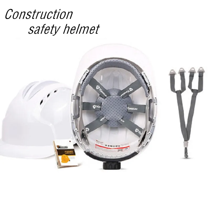 Строительный защитный шлем твердая шапка из АБС утолщенная устойчивая к