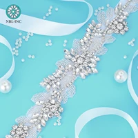 1pcrhinestone bridal belt wedding with crystal diamond wedding dress accessories belt sash for wedding dress wdd1099