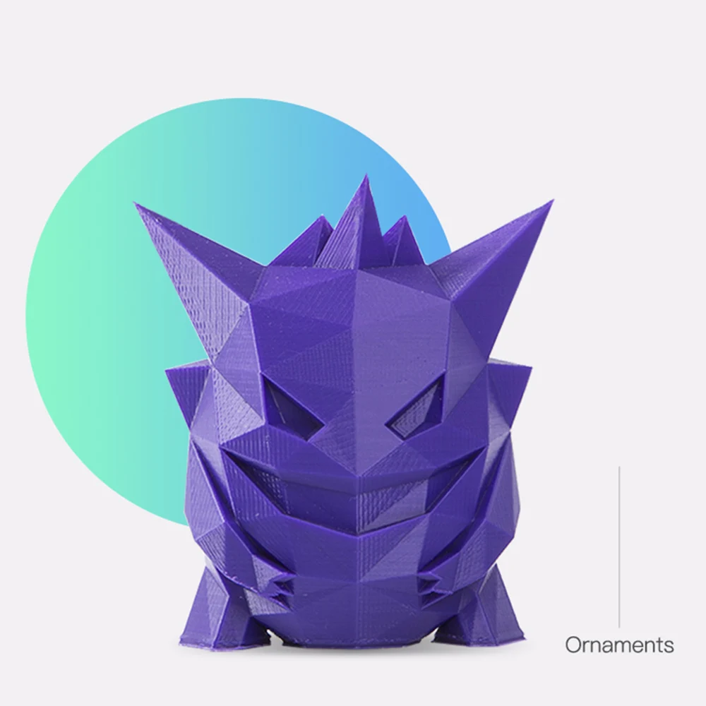 

3D Printer Filament HP-PLA Diameter 1.75mm 1.0Kg Odorless Environmentally Friendly No Clogging High Precision Filaments