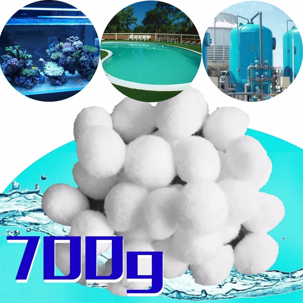 Filter Sand Quartz Filterballs Alternatively Pool 700g Swimming Aquarium Clean Tools | Дом и сад