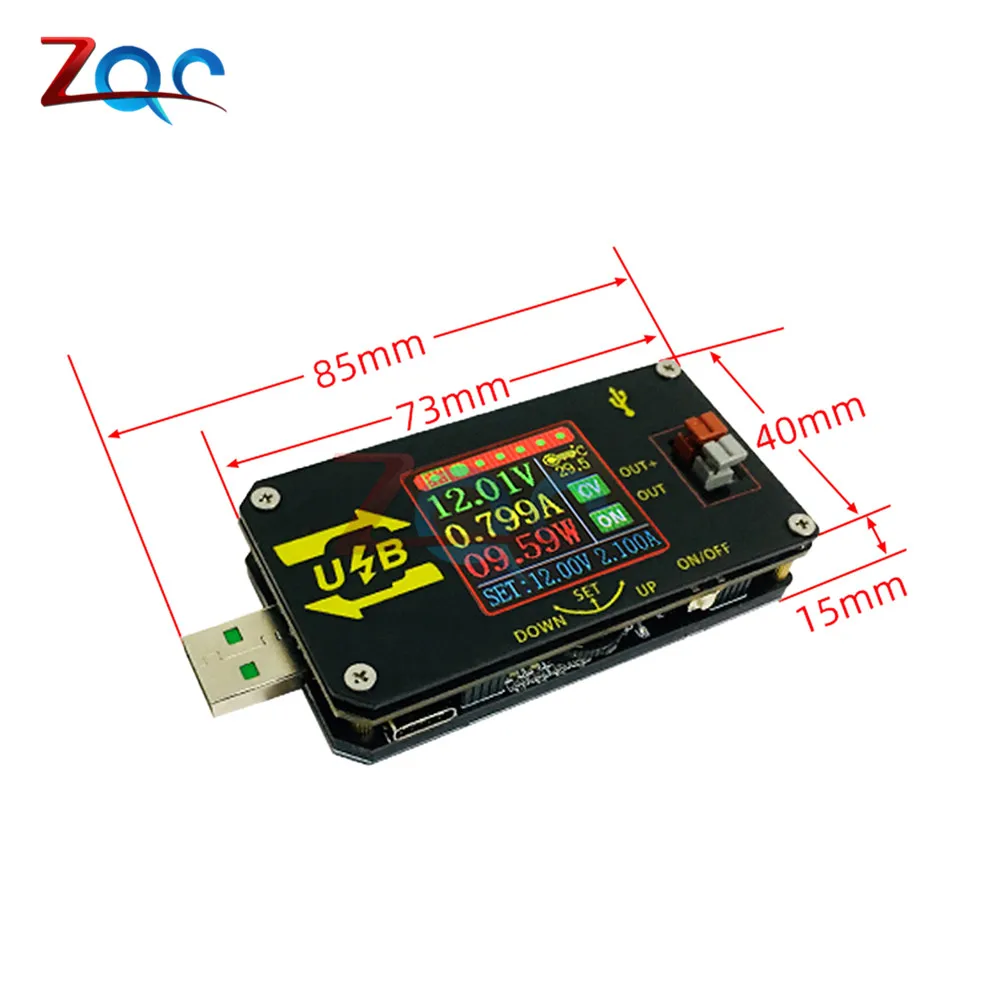 USB-преобразователь напряжения понижающий модуль постоянного тока 3 5-15 в