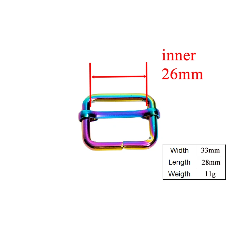 Retailing(metal buckle+adjust buckle+D ring)DIY dog collar 25mm webbing sewing accessory high quality plated buckle 8 colours | Дом и сад