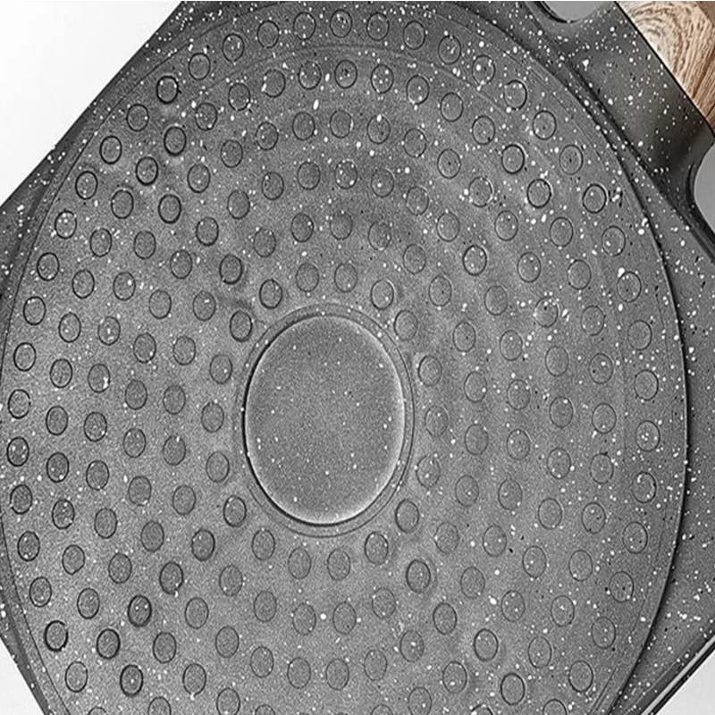 

Maifan stone special steak frying pan breakfast pan fried egg pan stripe multi-functional three-in-one non-stick pan