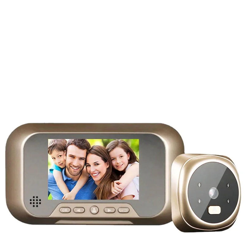 

Smart Doorbell Camera Digital home visible Doorbell 120 degree Viewer video night vision 3.0 inch peephole video Doorbell