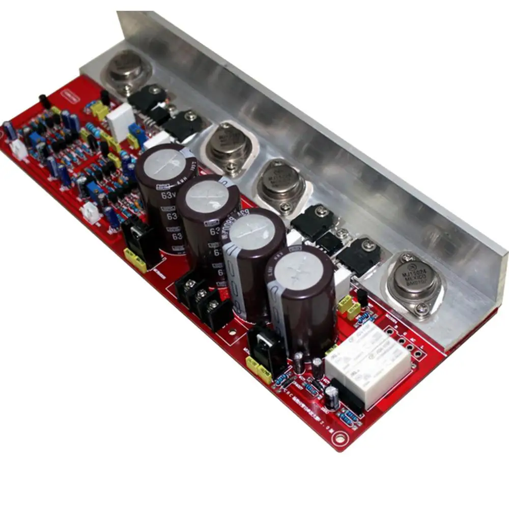 

MJ15024 MJ15025 2SK2955 2SJ554 Field Effect Tube Power Amplifier AMP Board 150W*2