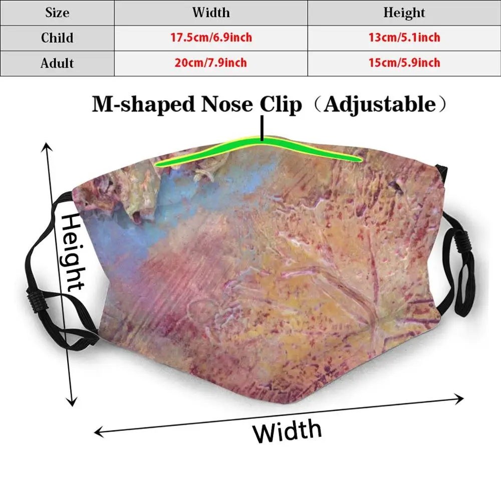 Винно вдохновленная Абстрактная живопись смешной принт многоразовый фильтр Pm2.691