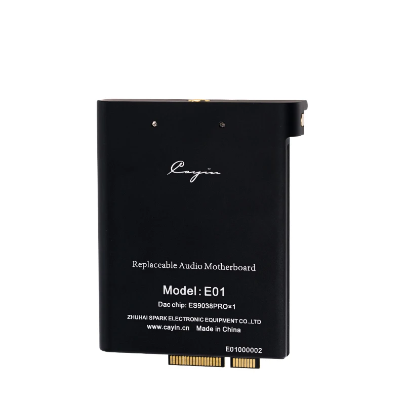 

Cayin E01 Replacable Audio Motherboard for N6ii with ES9038PRO DAC Chip