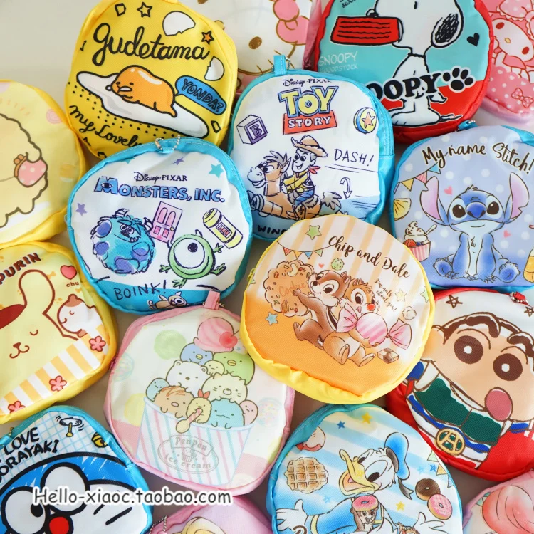 Складная сумка для покупок многоразовая 2 шт./компл.|Куклы| |