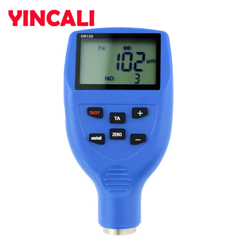 Измеритель толщины покрытия DR120 портативный высокочувствительный цифровой