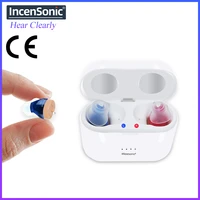 new style hearing aid rechargeable low noise v30 ear aids elderly in ear deaf hearing aids