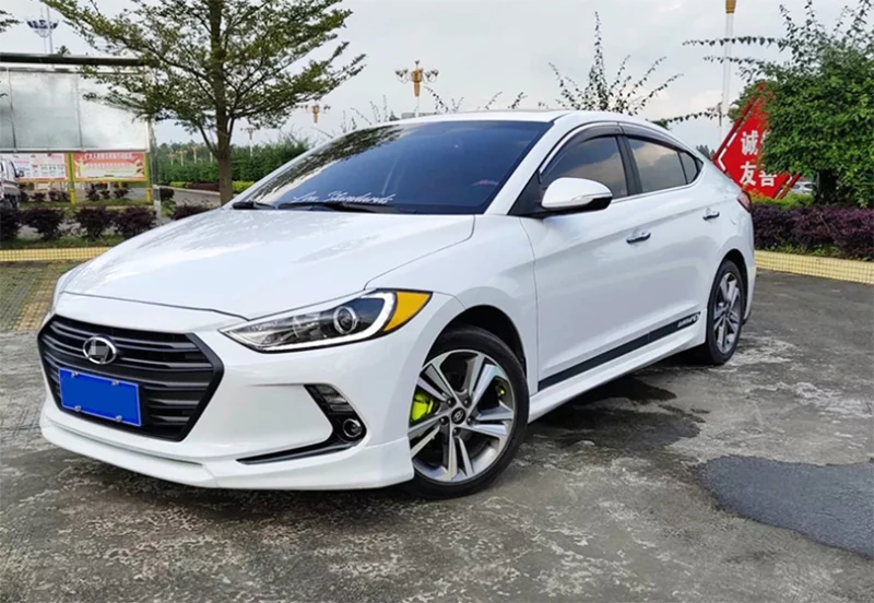 Комплект обшивки бампера для Hyundai Elantra 2019 комплект кузова переднего тюнинг
